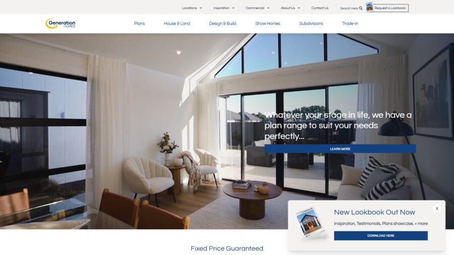 Generation Homes website